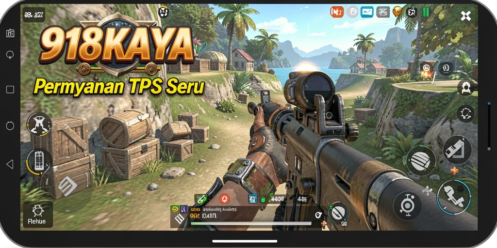 Screenshot gameplay TPS yang menegangkan di 918KAYA.