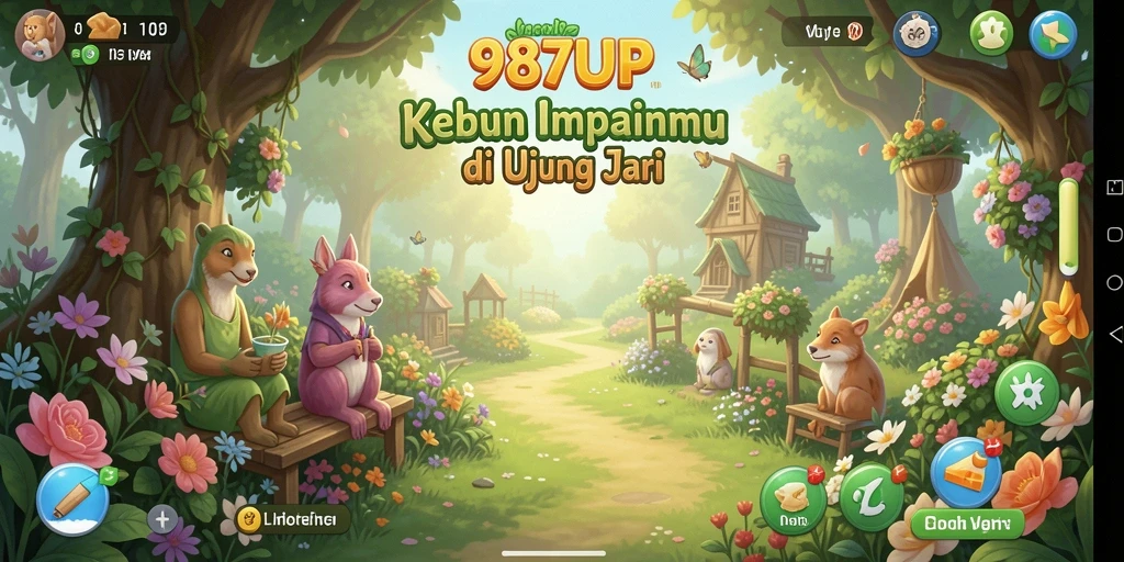 Tangkap momen seru bertani di kebun virtual