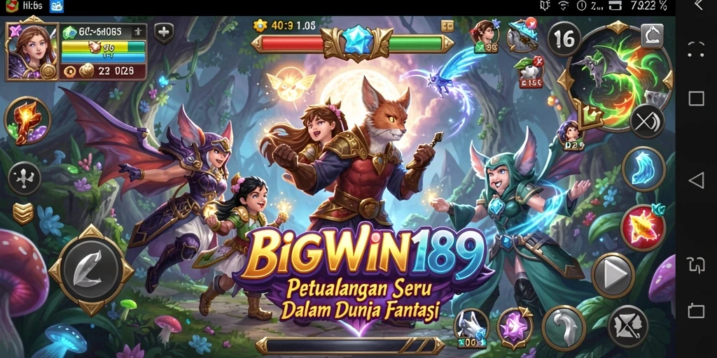 Tampilan gameplay <strong>BIGWIN189</strong> saat menjelajahi dunia penuh petualangan.