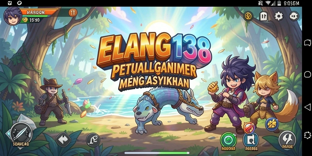 Tampilan aksi seru di ELANG138 yang penuh warna dan karakter menarik.