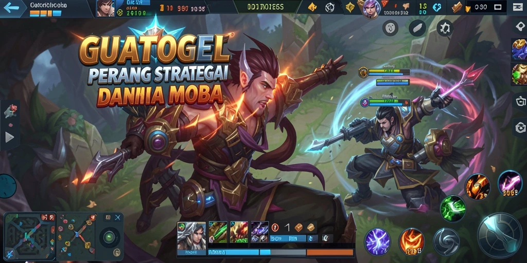 Tampilan gameplay seru dalam GUATOGEL yang mendebarkan.