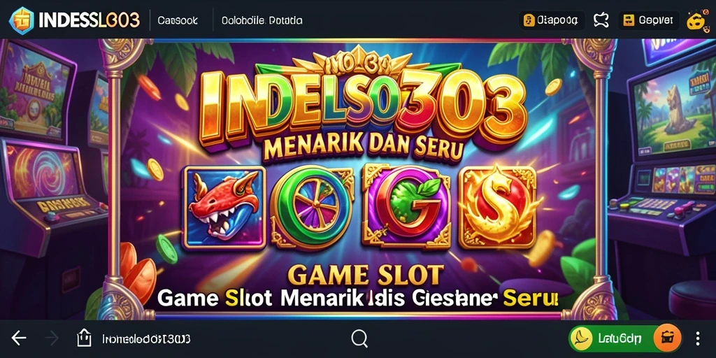 Tampilan gameplay menarik dari INDESLOT303 yang penuh warna.