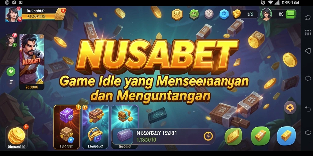 Gambaran gameplay NUSABET yang menyenangkan dan menantang.