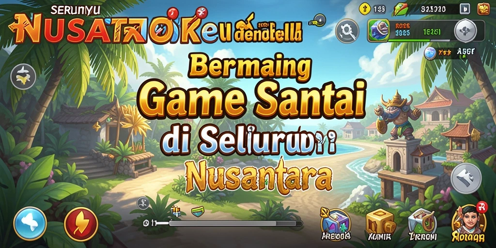 Gameplay seru NUSANTARATOTO yang penuh warna dan tantangan.
