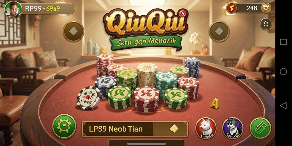 Screenshot gameplay QiuQiu RP99 yang seru dan mengasyikkan.