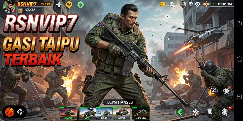 Tampilan gameplay seru dari RSNVIP7 yang penuh aksi.