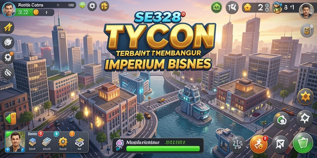 Screenshot SE328 menampilkan gameplay mendebarkan dalam dunia Tycoon.