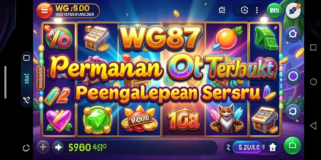 Tampilan gameplay WG87 yang menarik dan penuh warna.