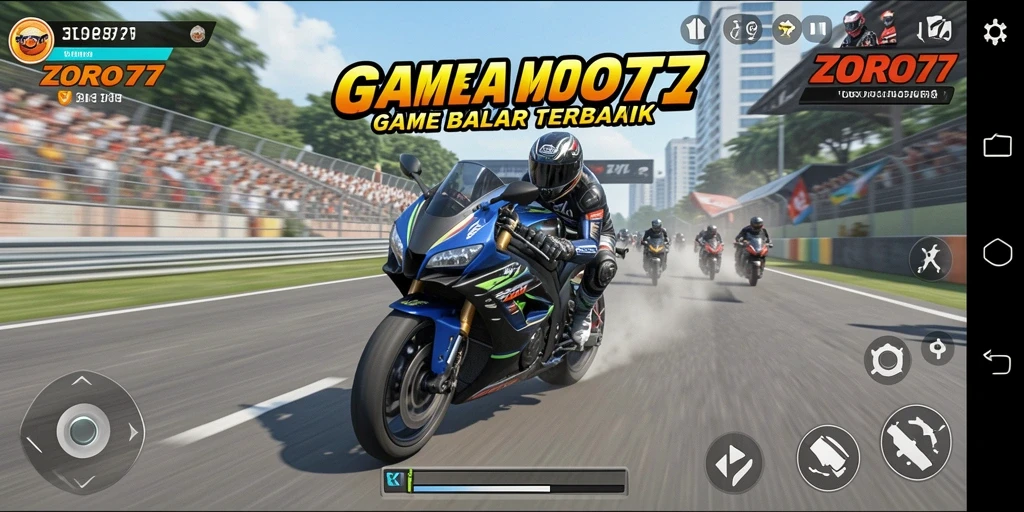 Tampilan gameplay ZORO77 yang penuh aksi dan mendebarkan.