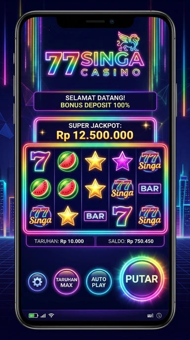 Proses unduh aplikasi di 77singa yang cepat dan efisien.